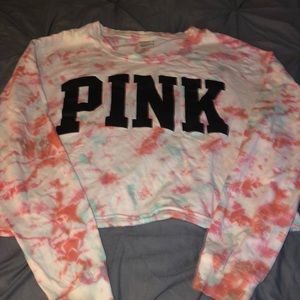 Pink crop top